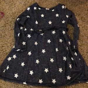Stars sweatshirt dress